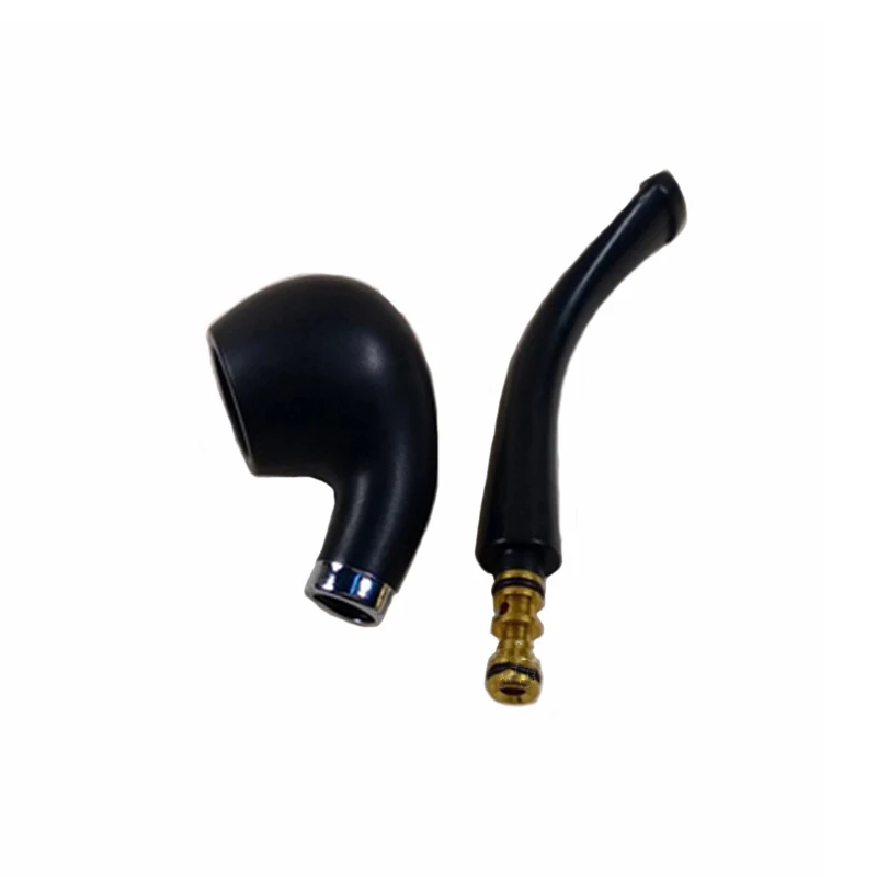 Классическая черная трубка дымовая ткань искусственная сигара подарки наргиле