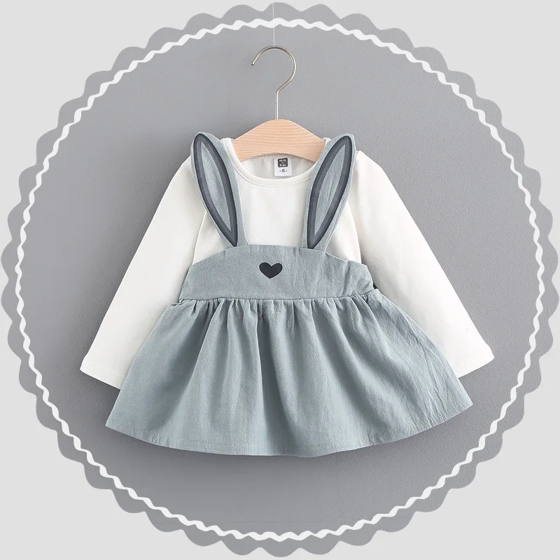 Baby Dress Girls 0-3 Years Old 2018 New Autumn Fashion Style Children Clothing Cotton A041 Infant Dresses | Детская одежда и обувь