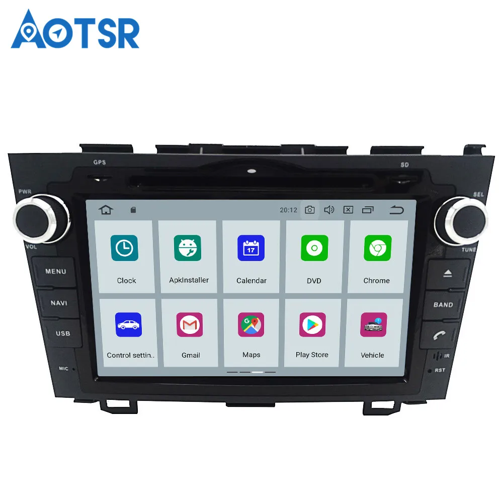 Автомобильный DVD плеер на Android 9 0 32 ГБ для Honda CRV CR V 2006 2011 Radio Ibiza GPS навигация с
