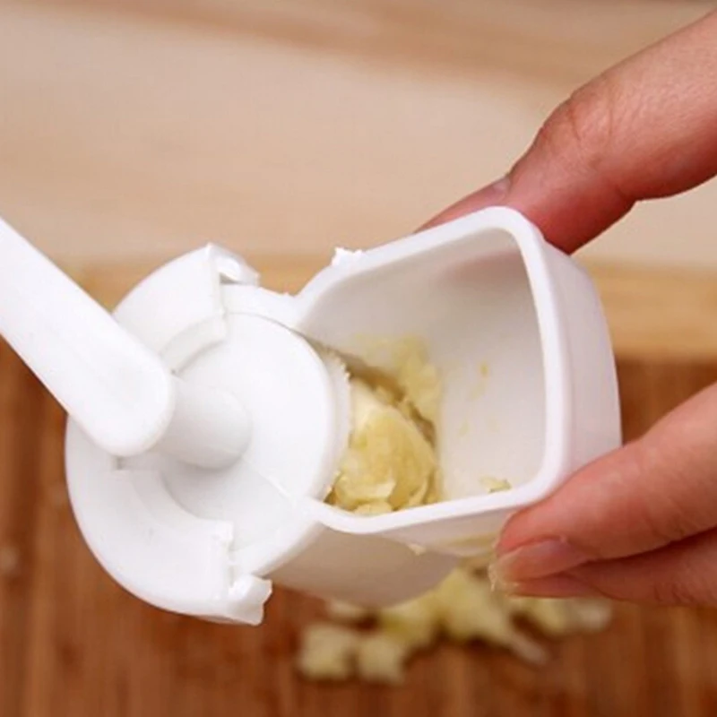Кухня помощник ручка чеснок имбирь Садовый Измельчитель Cutter Чоппер прижимной