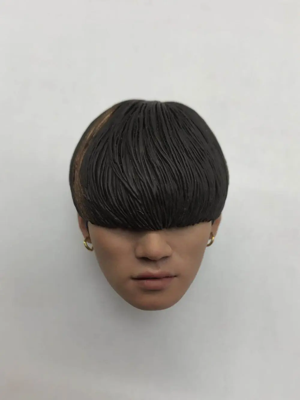 Бигбанг с черными волосами 1/6 Scale Sculpt хороший для 12 &quotфигурки горячие игрушки