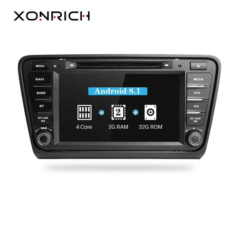 Автомобильный dvd плеер с двумя цифровыми входами gps для Skoda Octavia A7 Rapid spaceback 2014 2015 2016