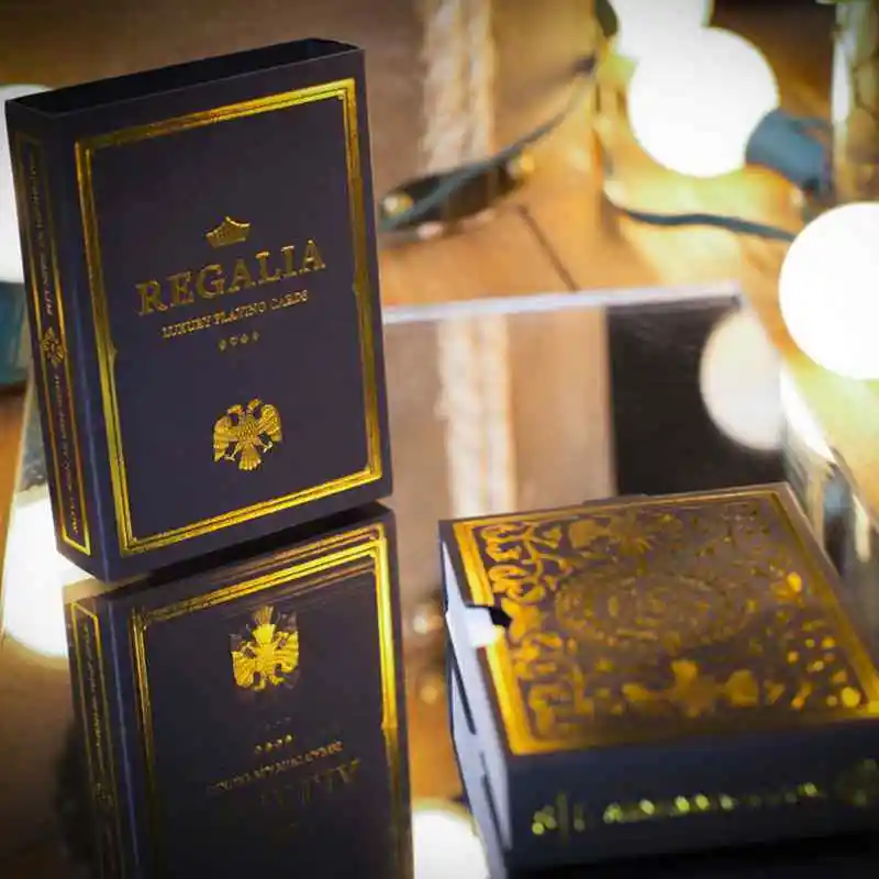 Regalia Shin Lim игральные карты черная колода для покера Cartamundi Custom Limited Edition Волшебные