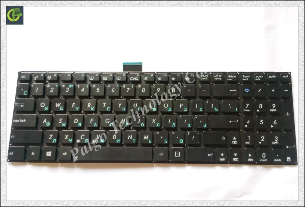 Русская RU клавиатура для ASUS X555 X555L X555LA X555LD X555LN X555LP X555LB X555LF X555LI X555U TP550 с коротким