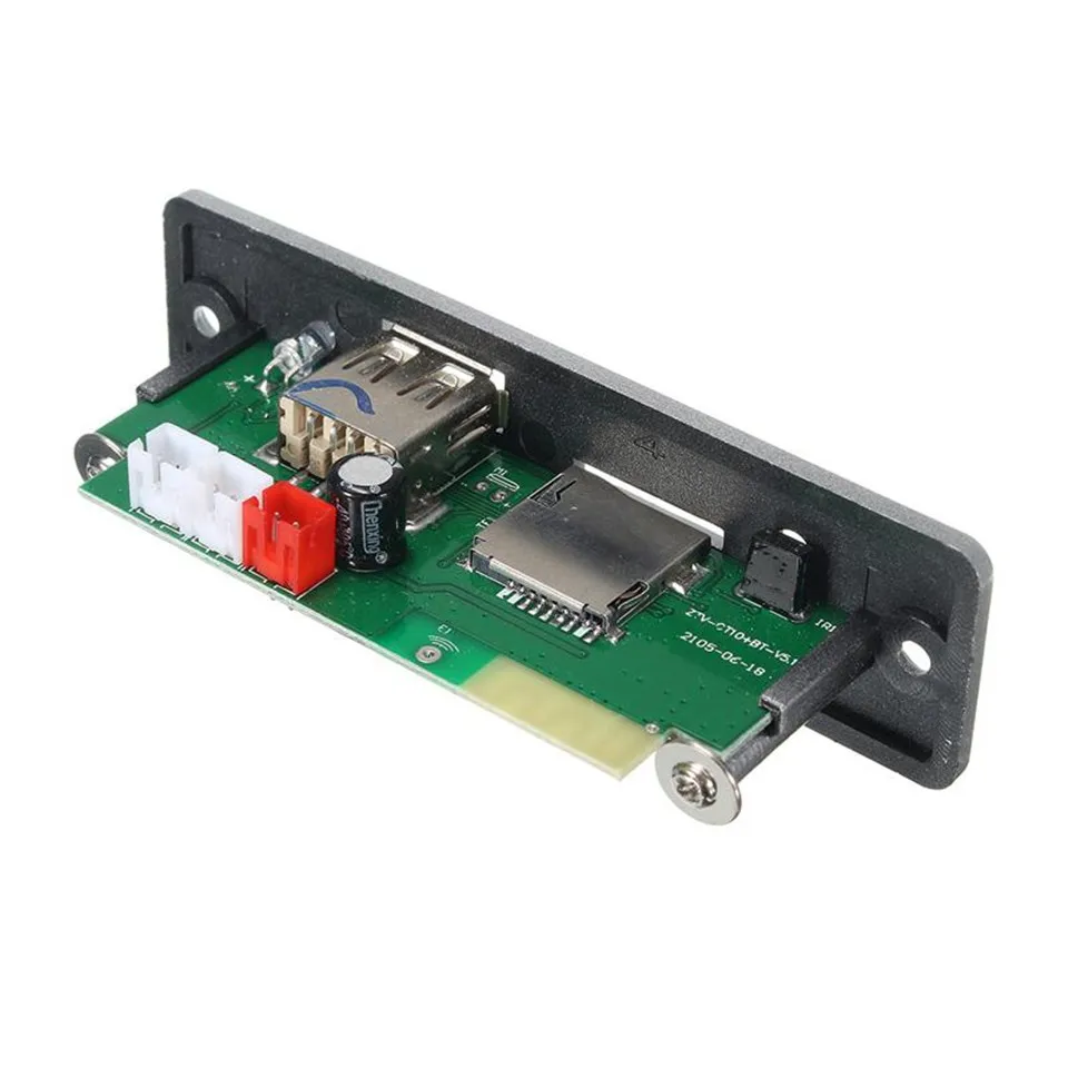 YKSO Bluetooth MP3 Decoder Board Silver Color DC5V Players Accessories Mini Wireless Car Audio Amplifier | Электроника