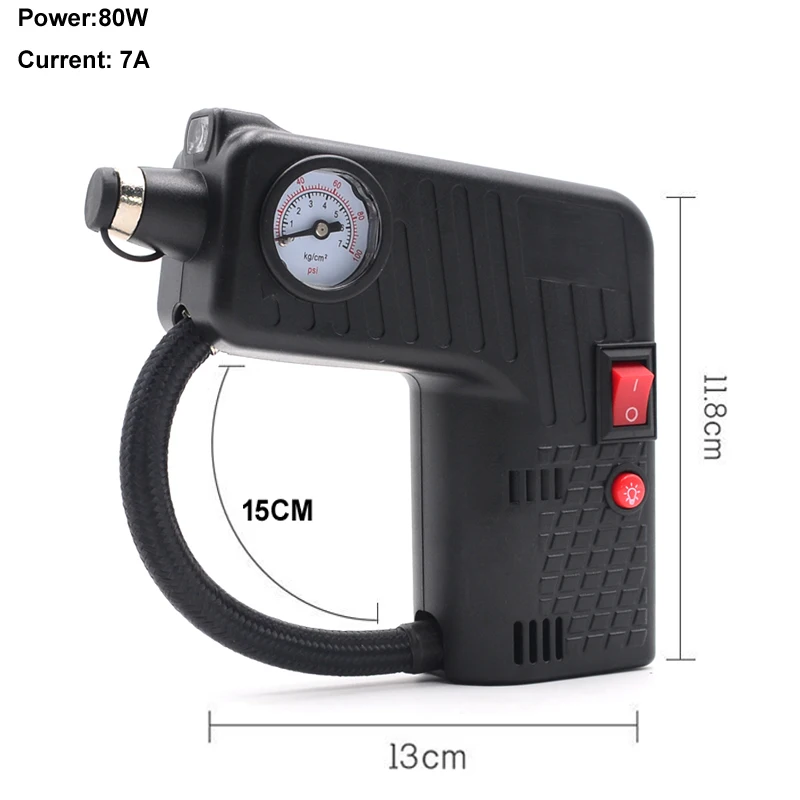 Автомобильный Электрический воздушный компрессор 12 В насос для накачки шин