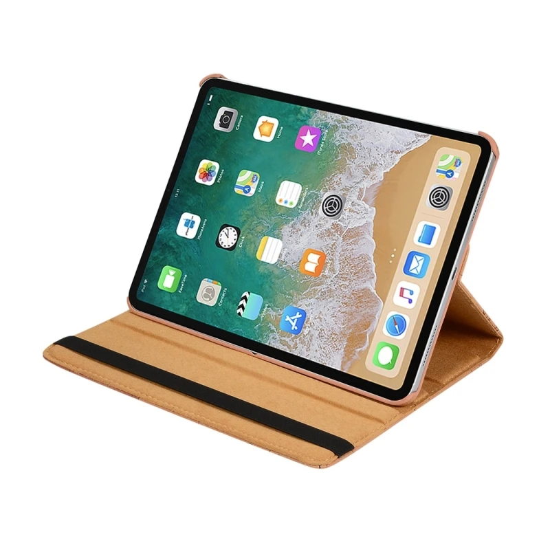 Горизонтальный флип-кожаный чехол с рисунком карты для iPad Pro 11 дюймов, с вращающимся на 360 градусов держателем, аксессуары+ подарок