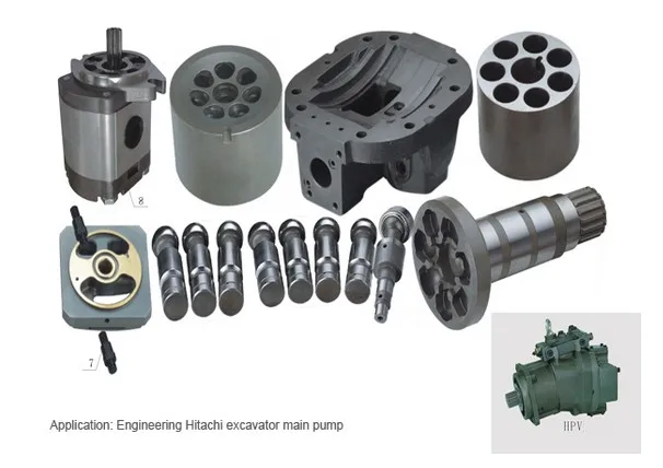 

Repair kit excavator LINDE main pump spare parts HPV135 accessories