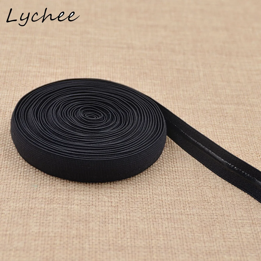 Lychee 5 ярдов силиконовый захват эластичная тесьма бретельки лента для