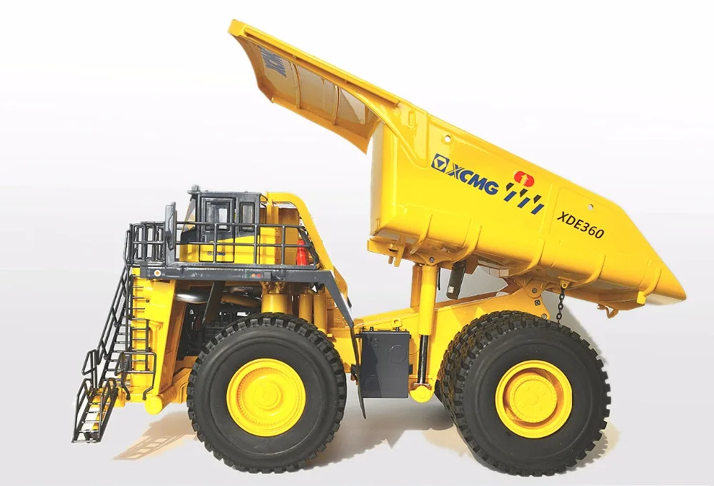 1:50 XCMG XDE360 горный грузовик, 360 тонн реплики, коллекция, матч с XE7000 экскаватор, строительная модель, быстрая