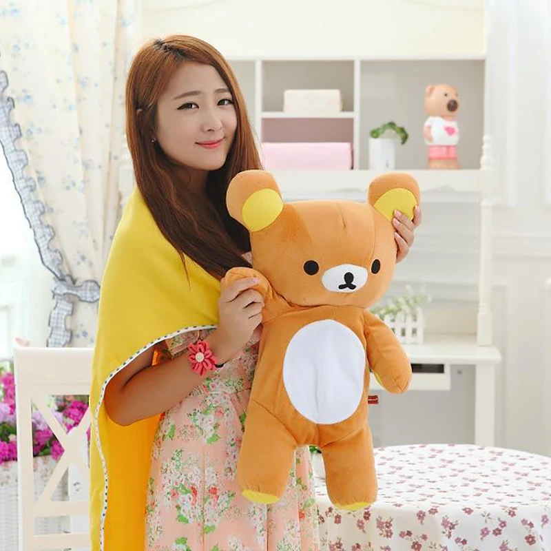 1 шт. лидер продаж плюшевые игрушки San-x Rilakkuma мягкие для отдыха милая мягкая
