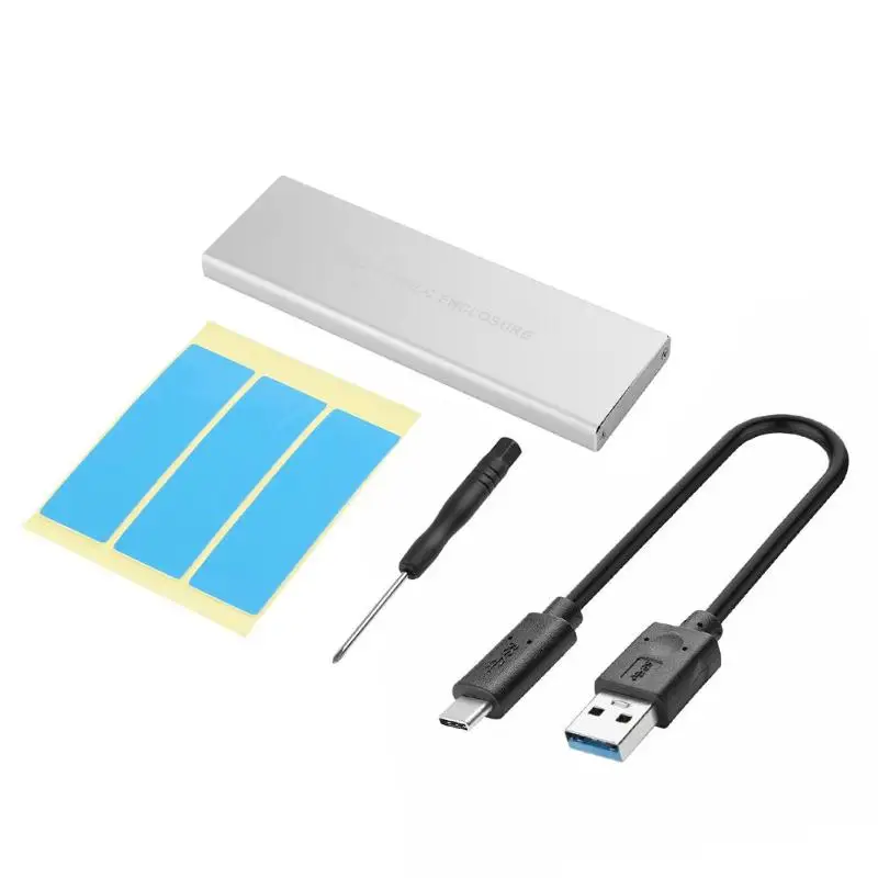 NVMe корпус HDD чехол M.2 PCIE NVMe SSD для USB 3,1 type-C конвертер HDD коробка адаптер корпус чехол для M Key M2 SSD жесткий диск