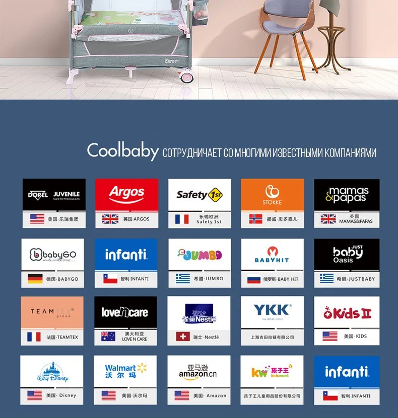 Coolbaby детский манеж Высококачественная складная кровать для малыша, сетка от комаров для детской кроватки, Детская без