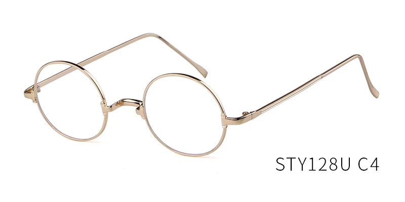 Long Keeper Round Sunglasses Men Women Fashion Retro Metal Sun Glasses Eyeglasses Eyewear Spectacles HD Lens Shade UV400 Outdoor - Цвет линз: C4Gold