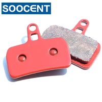 1 pair full metal red sintered bicycle disc brake pads for hope mono mini