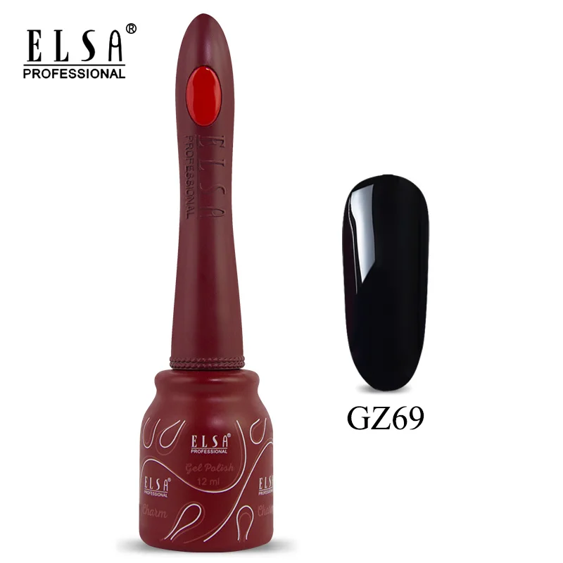 GZ69 Elsa 12 мл DIY Гель-лак для ногтей Французский стиль УФ набор гель-лаков для ногтей отмачиваемый 80 цветов серия лак для ногтей телесный цвет гель - Цвет: GZ69