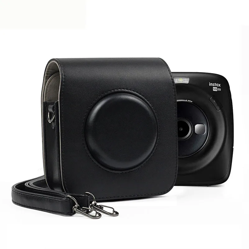 Сумка для камеры FUJIFILM Instax SQUARE SQ20 SQ10 чехол из искусственной кожи Винтажный на