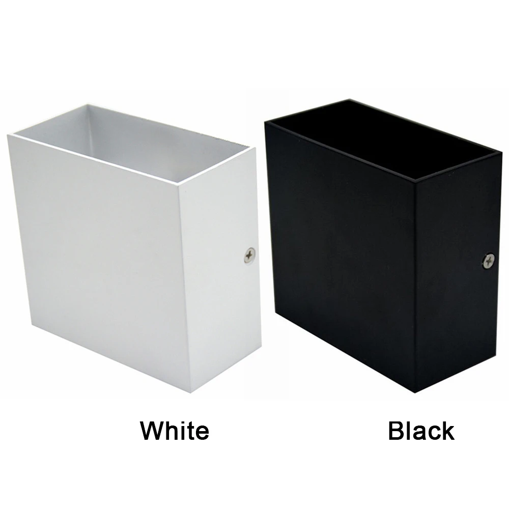 Светодиодный светильник 6 Вт настенный из алюминия и железной дороги