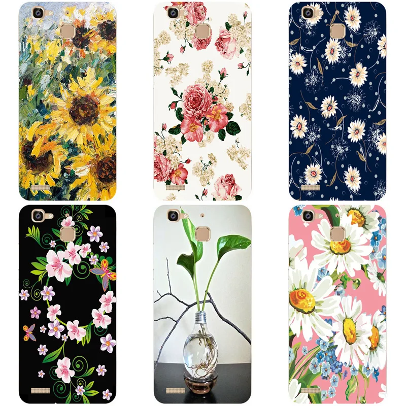 Чехол для huawei наслаждаться 5S GR3 G8 мини цветок мультфильм оставляет тяжелых