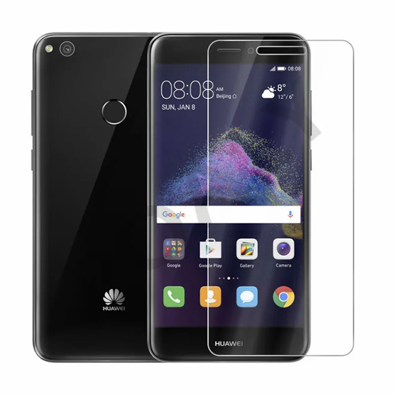 Закаленное стекло для Huawei P8 Lite 2017 защита экрана защитная стеклянная пленка pelicula de