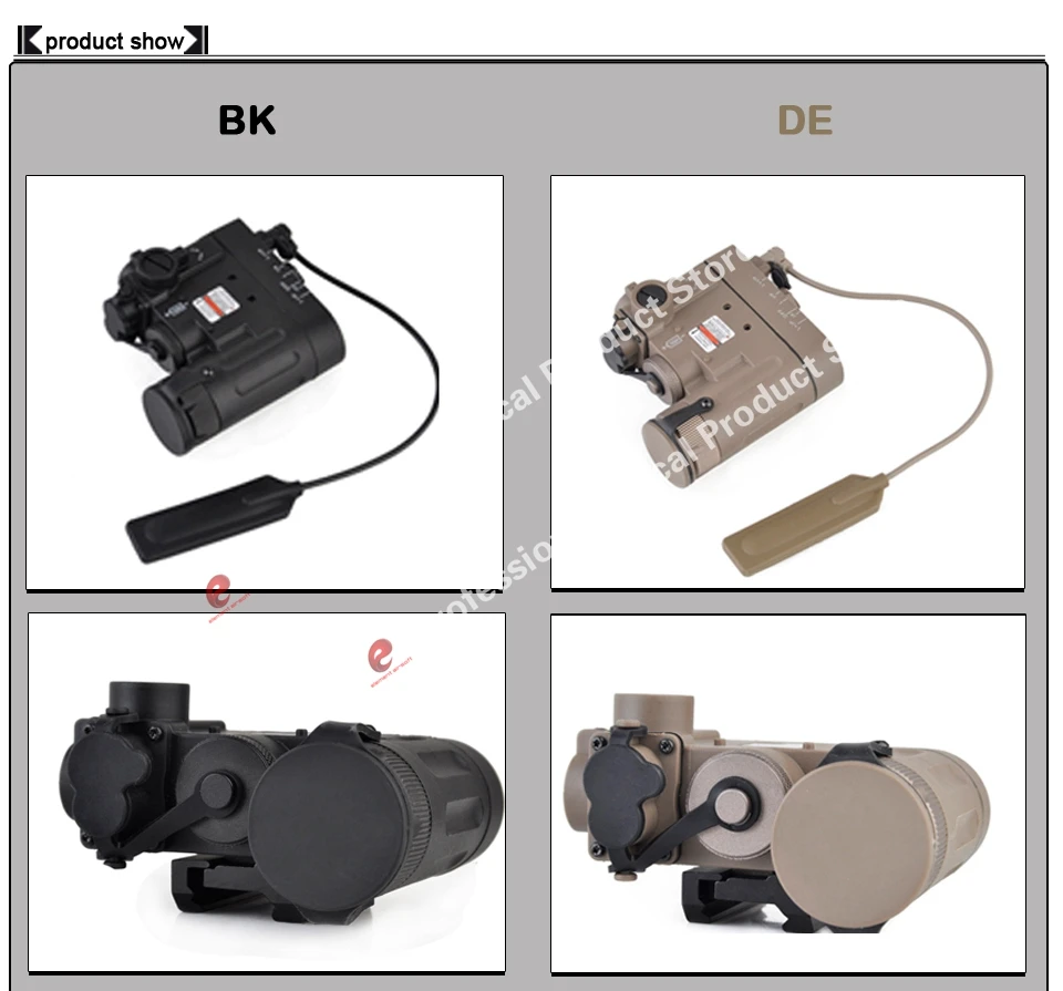 Тактический фонарик Element Airsoft DBAL ИК светодиодный лазерный фонарь Охотничья лампа