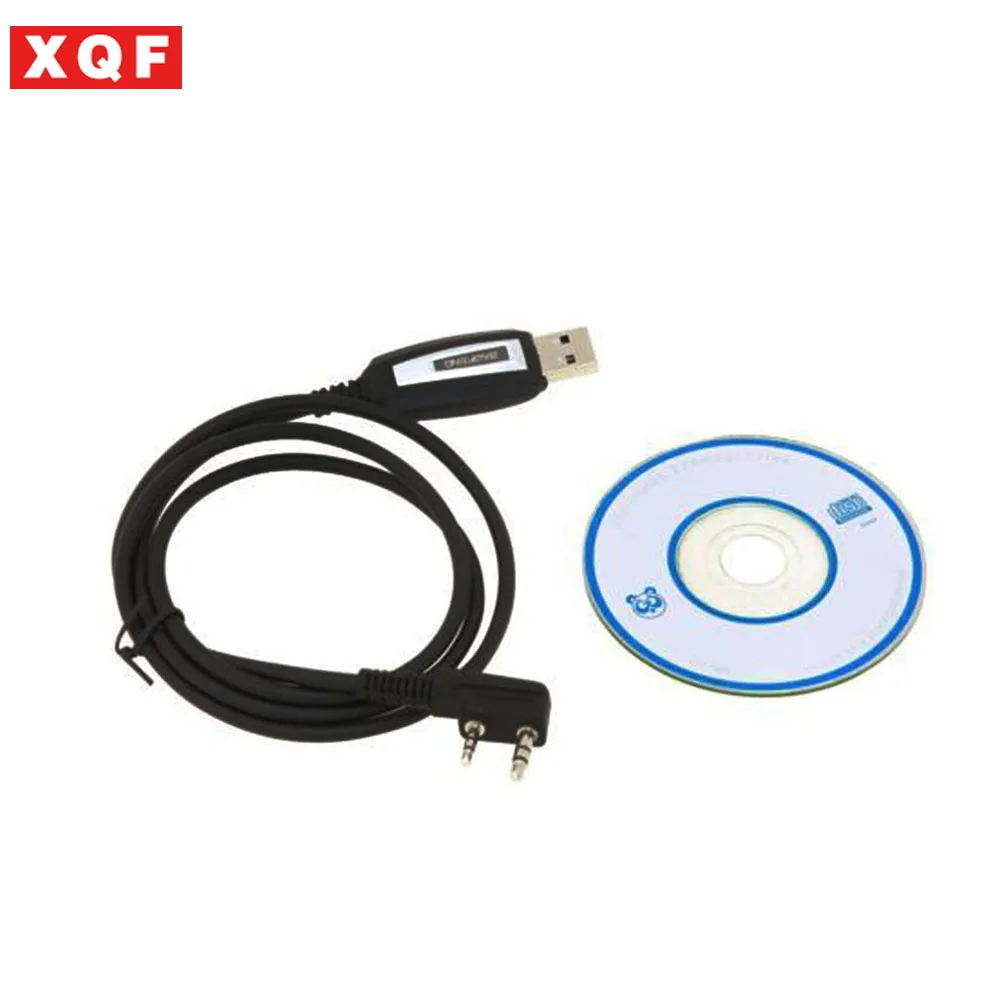 Программное обеспечение XQF CD и USB Кабель для программирования Baofeng двухстороннее