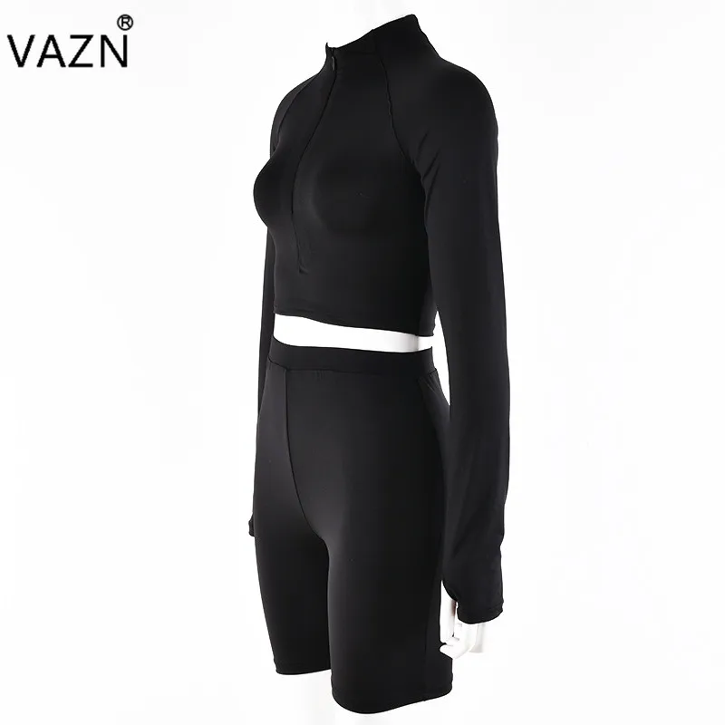 VAZN 2019 Весна Лидер продаж пикантные Для женщин комплект из 2 частей сплошной