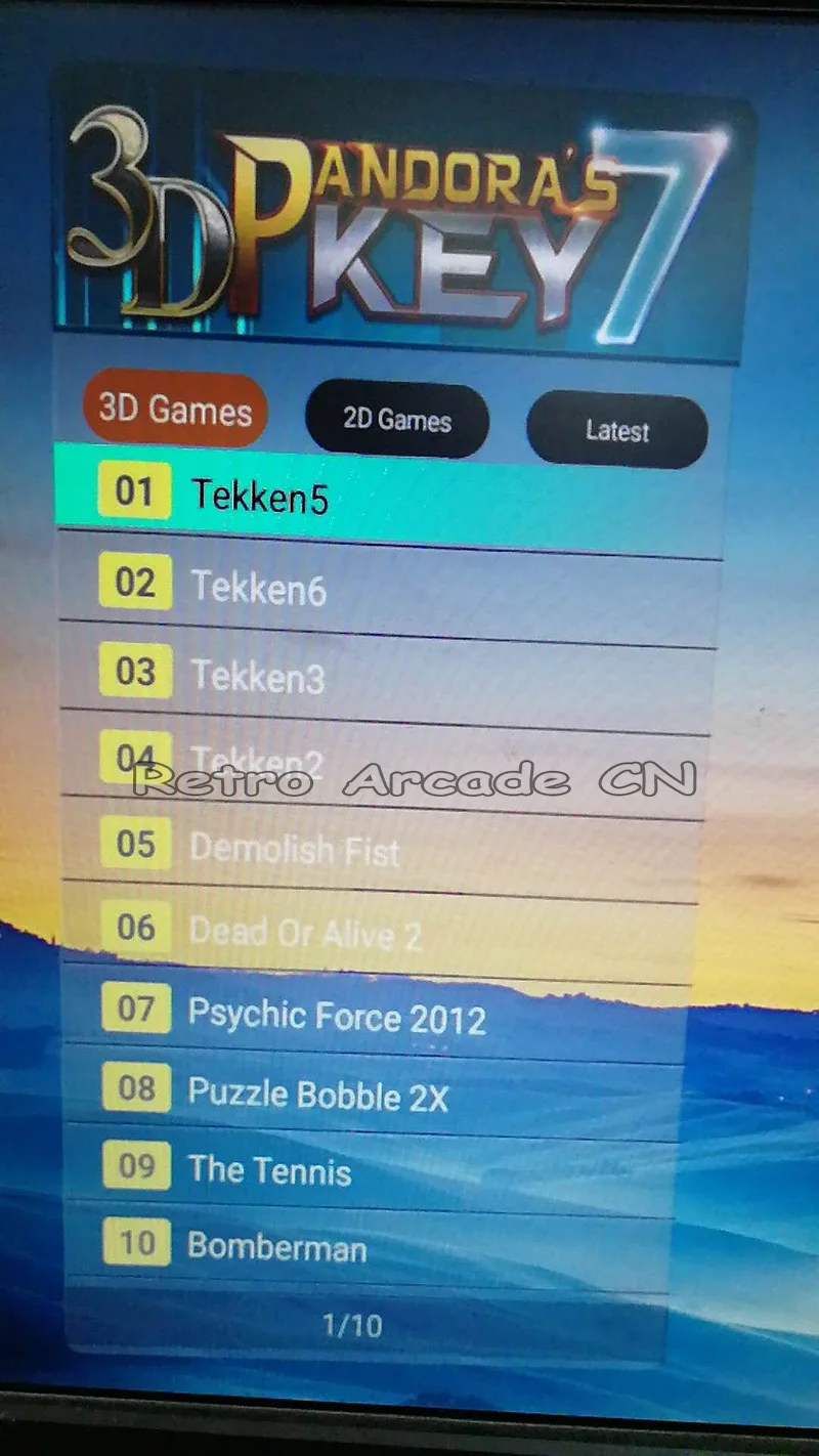 Новейшая 3D игровая консоль Pandora 7 Arcade 2177 в 1 светодиодный домашний игровой контроллер с кнопками джойстика PCB доска VGA/HDMI для телевизора