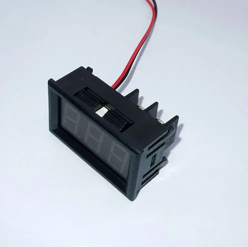 Цифровой амперметр постоянного тока YB27C LED тестер цифровой Φ 20A 50A 100A измерители