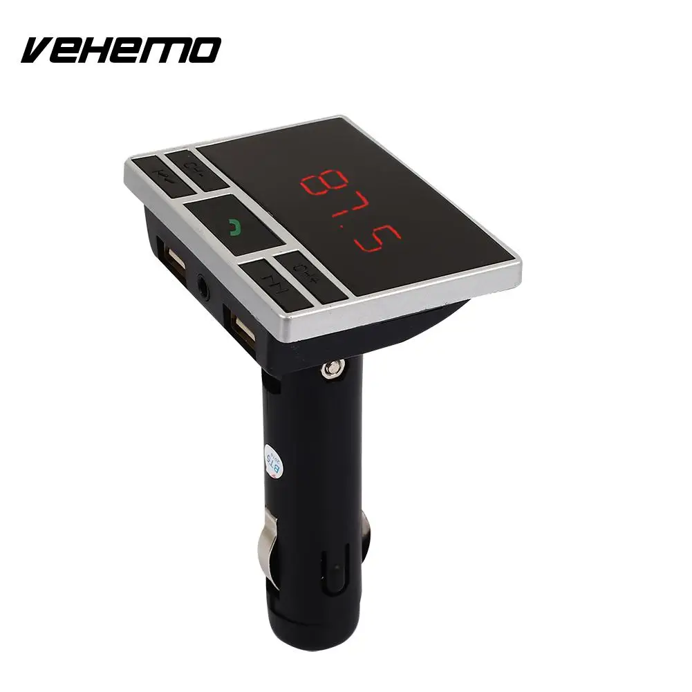 Vehemo большой Экран Дисплей 2 USB Bluetooth Car Kit MP3 стерео Автомобильный Hands-Free