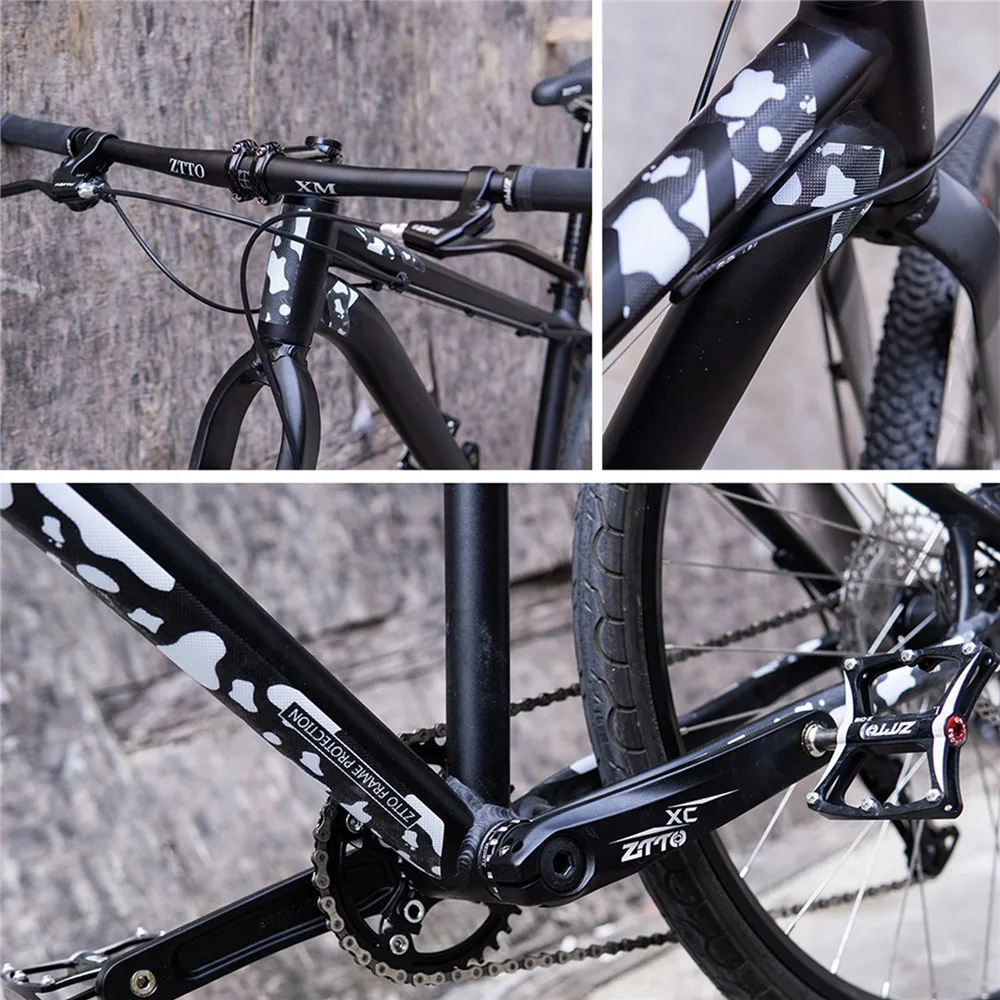 3D Защитная Наклейка на раму велосипеда MTB s износостойкая Водонепроницаемая