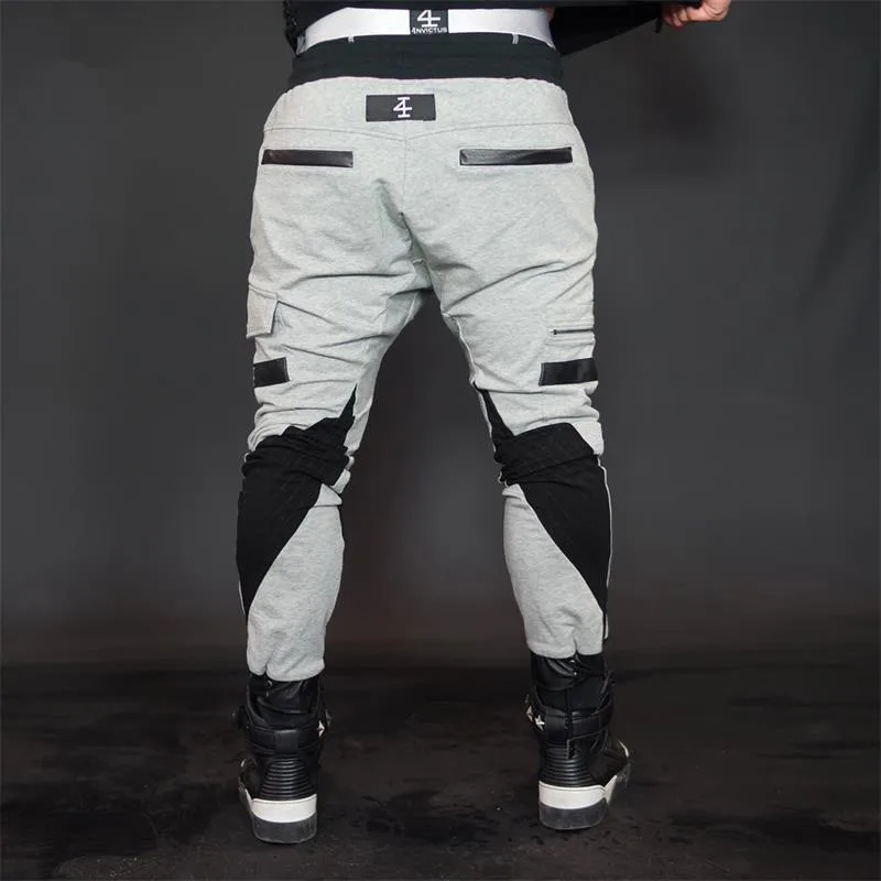 2018 модные Фитнес длинные Штаны Для мужчин Повседневное пот Багги Jogger Брюки