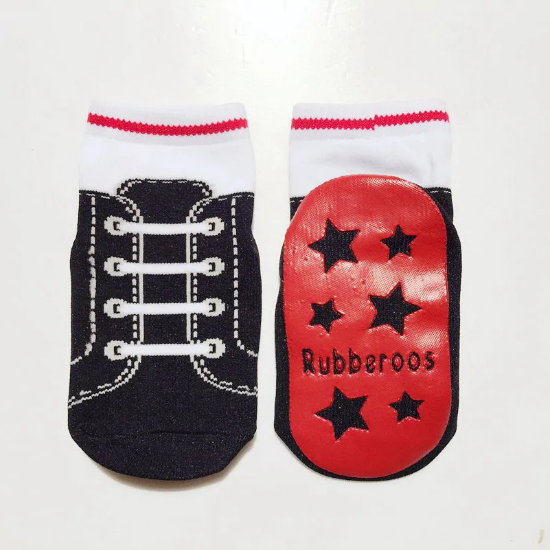 Liscn Newborn Toddle Baby Boys Kids Stars Walking Floor Socks Antiskid Sports |