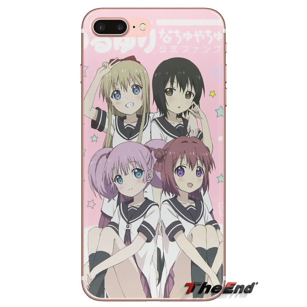 Yuru Yuri Nachuyachumi прозрачные мягкие чехлы для iPod Touch Apple iPhone 4 4S 5 5S SE 5C 6 6S 7 8 X XR XS Plus MAX |
