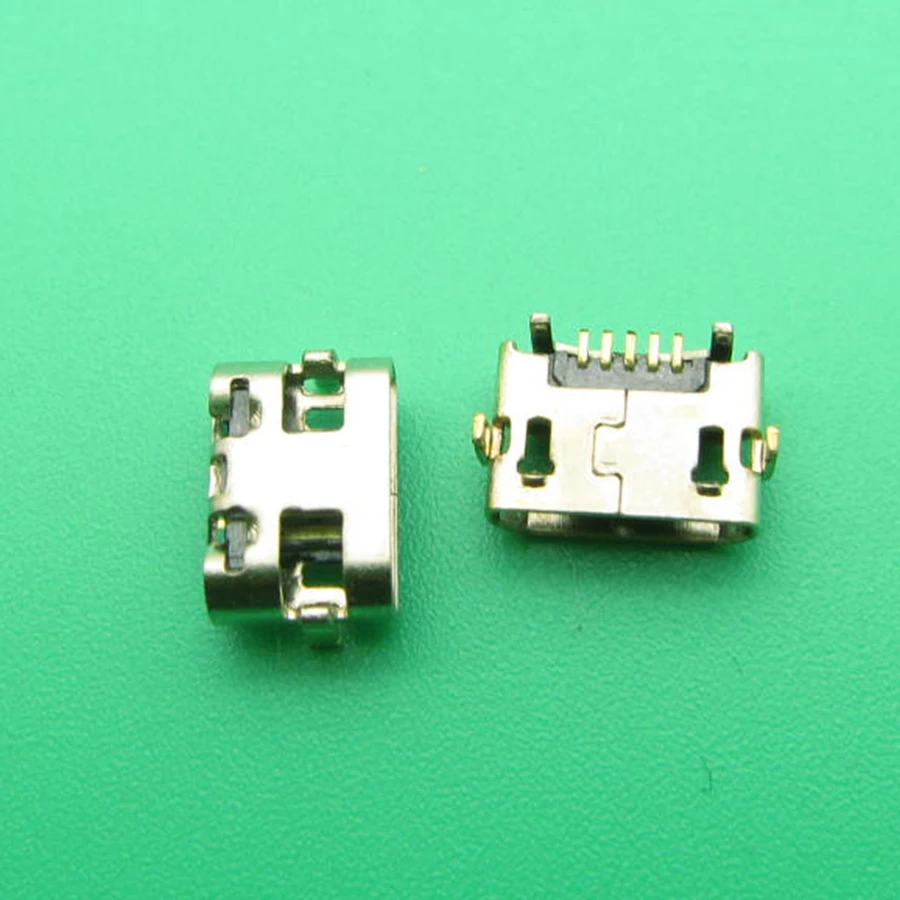 

300pcs for Alcatel POP 2 OT-5042 Micro USB jack Charging Socket Port Connector power plug dock 5 pin replacement repair par