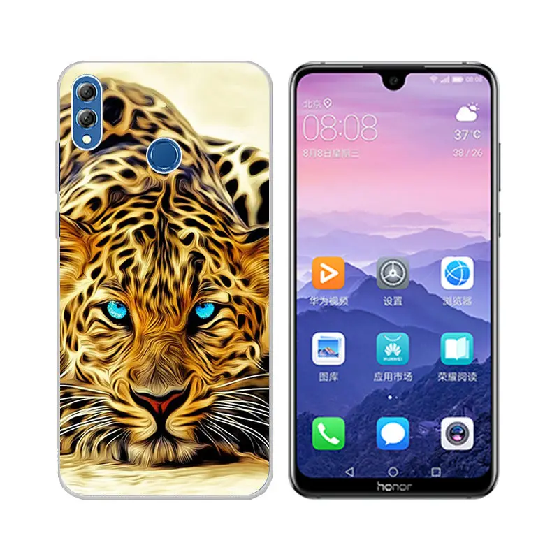 Arvin Мягкий ТПУ чехол для Huawei Honor 8X прозрачный силиконовый 5X 6X V8 8 4X 4A 5C Fundas Max Protector |