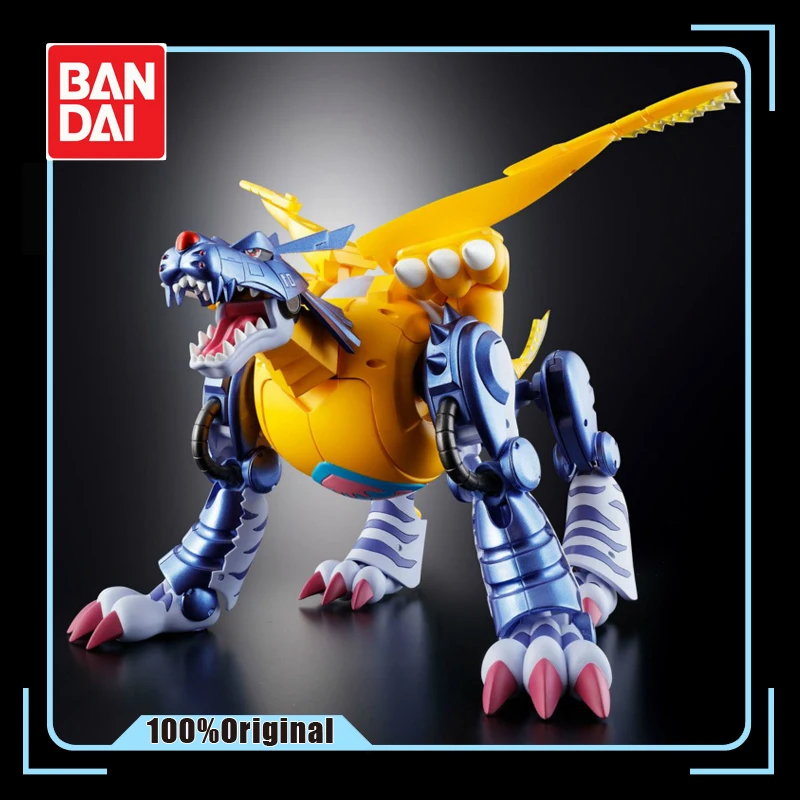 BANDAI Digimon Монстр габумон Металл Garurumon фигурка модель модификация деформируемый