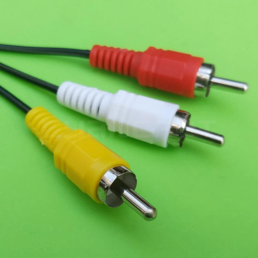 AV кабель 3 RCA аудио видео 3RCA штекер для Android ТВ приставки динамика телевизионного