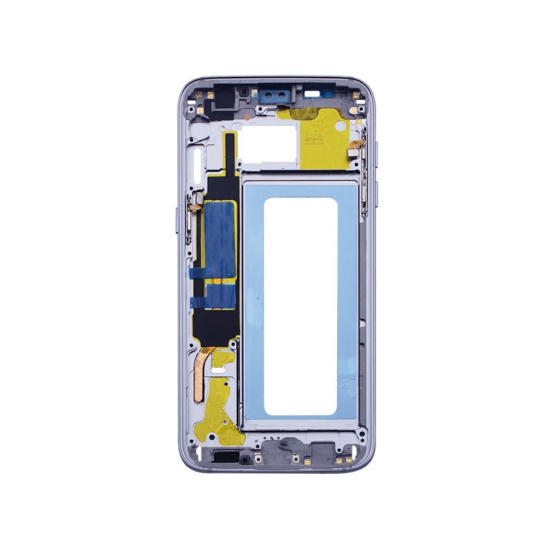 Netcosy For Samsung S7 edge Housing Middle Frame Bezel Plate Cover replacement part s7 G930 Edge G935 | Мобильные телефоны и