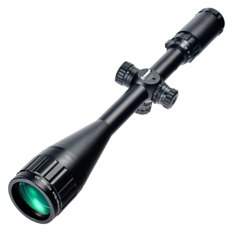 KANDAR 6 24x50 AOME Mil dot оптический прицел Блокировка сброс полный размер Охотничья