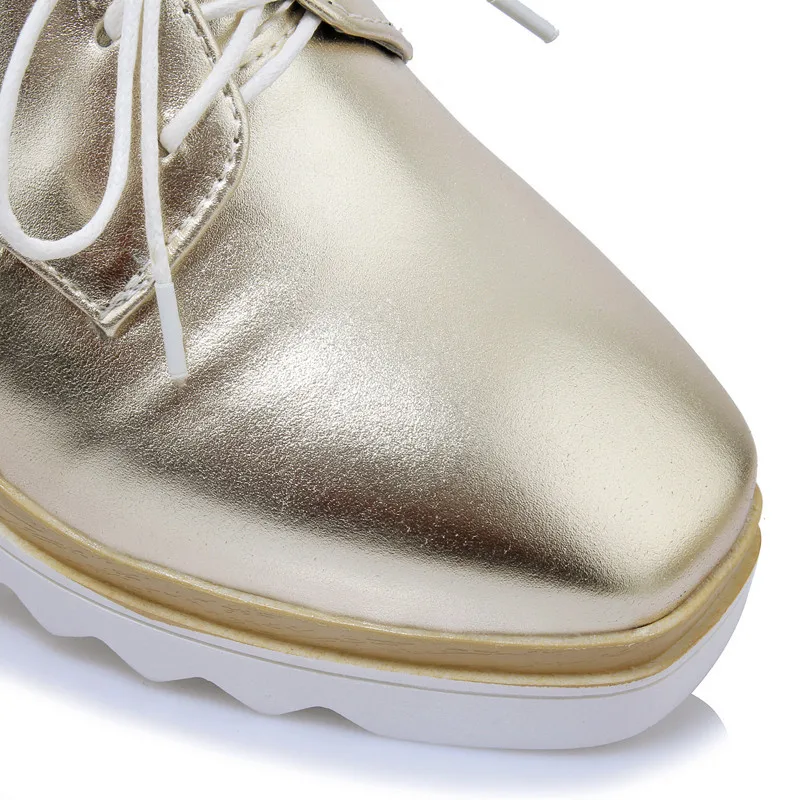 Asumer/обувь с петлей на пятке весенне-Осенняя обувь танкетке платформе со