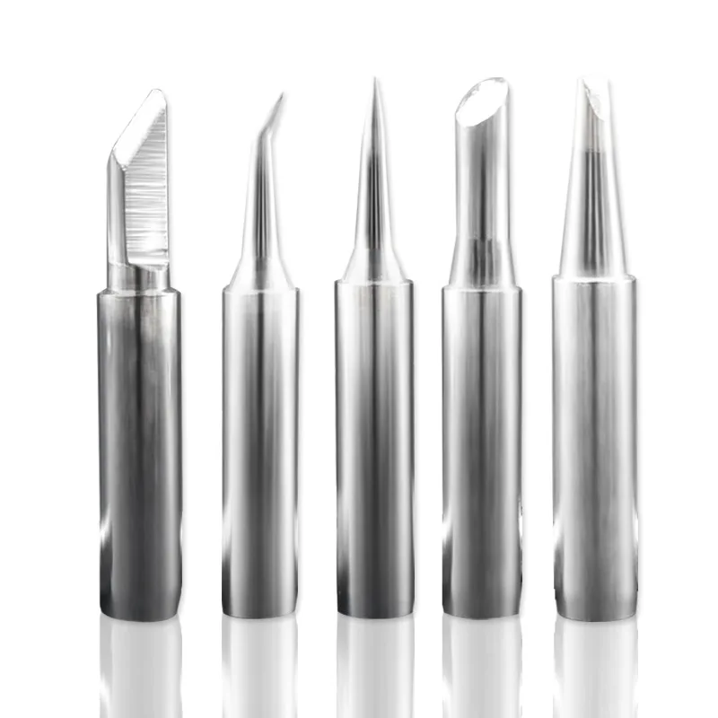 

5pcs 900M T Series Soldering Iron Tip Lead-free Welding Sting For 936 Eletric Solder Iron Welding Solder Station