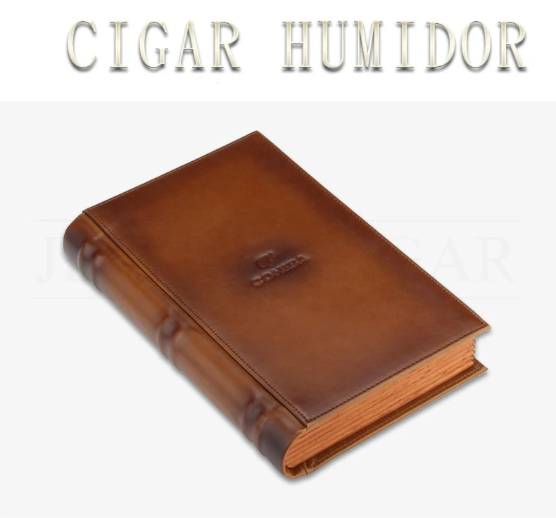 COHIBA дорожная коробка для сигар Портсигар кожаный кедровый деревянный Sigaren коробка с увлажнитель с гигрометром резак портативная сигара Humidor