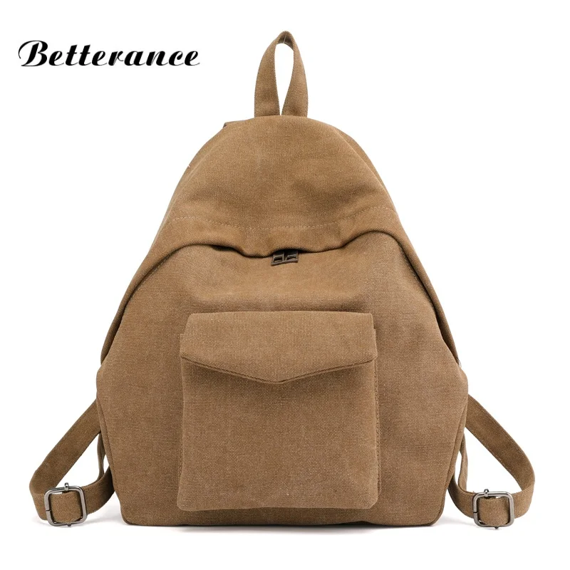 2018 Betterance женский холщовый рюкзак kadin sirt cantasi школьный ранец сумки mochila feminina sac