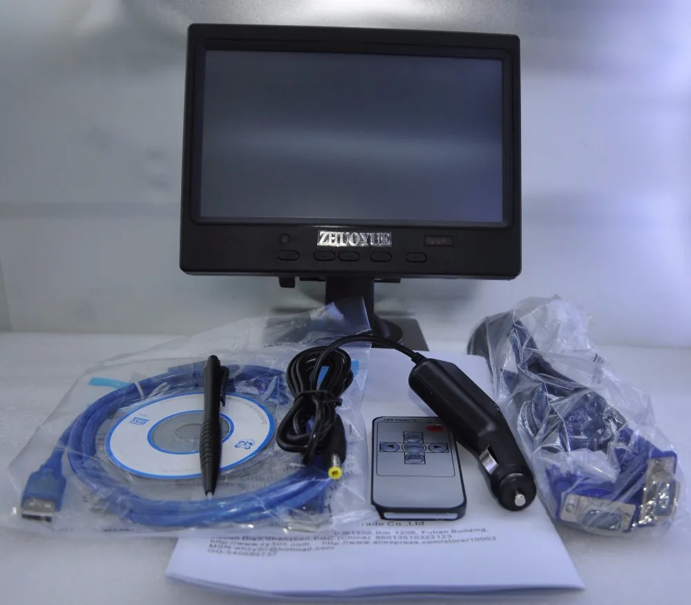 Компьютер Ordenador Hmi новый 7 дюймовый Tft светодиодный Автомобильный Hd монитор