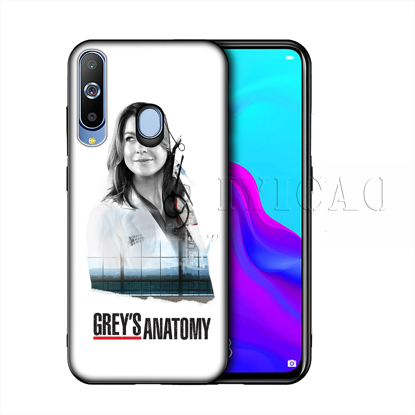 American TV Greys Anatomy Nurse doctor Pattern Soft Case for Samsung Galaxy A70 A60 A50 A40 A30 A20 A10 A50S A40S A30S A20E A10S |