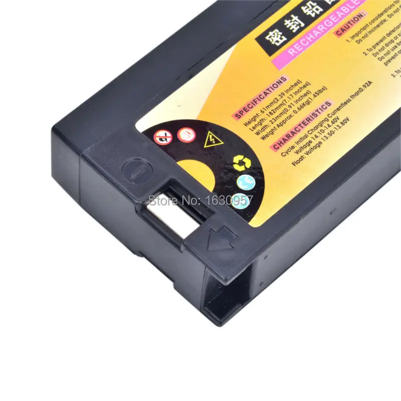 Аккумулятор для монитора HEWLETT PACKARD 1204A Viridia 24 CT (2 шт.) 1275A 40488A M1275A M1276A 1277A M1205A Virdia