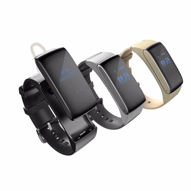 Смарт-браслет DF22 Talkband Bluetooth часы браслет Портативный Talk Smartband шагомер Активный