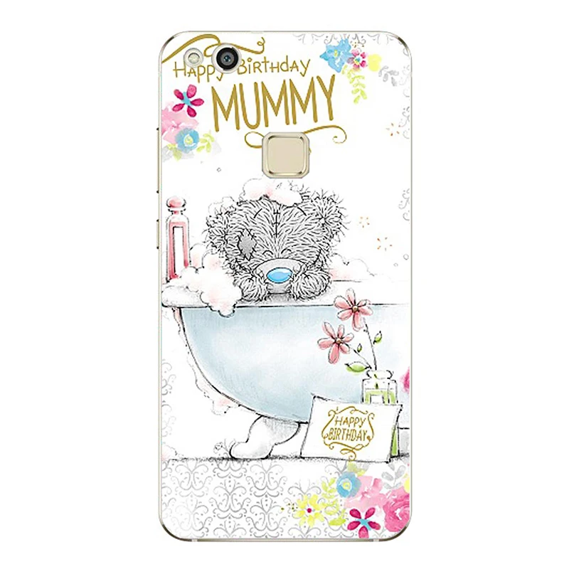 Чехол для Huawei Mate 9 10 Por P9 P10 P20 Plus Lite Honor V9 Tatty Teddy Me To You Bear мягкий силиконовый чехол