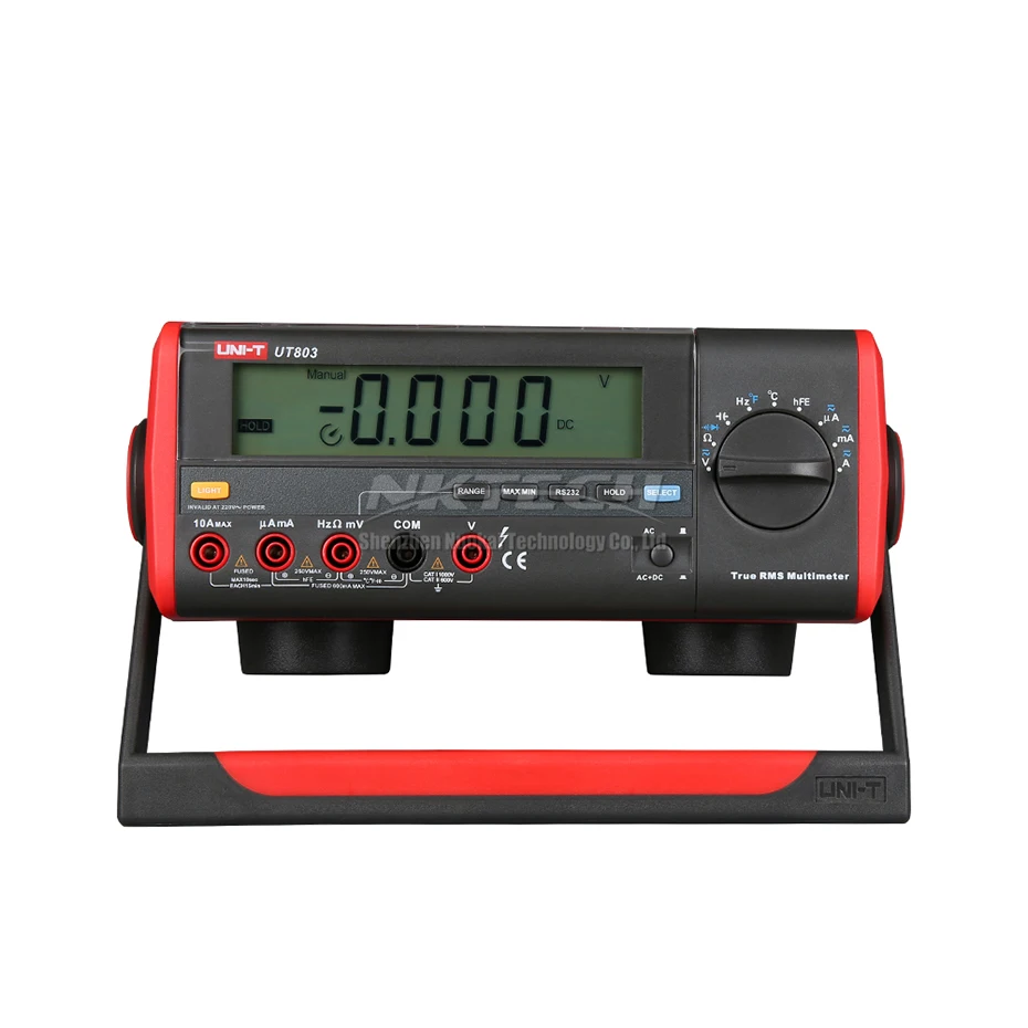 UNI-T UT805A UT804 UT803 UT802 Настольный цифровой мультиметр Высокая точность истинное среднеквадратичное значение жидкокристаллический дисплей 199999 отсчетов